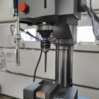 Drilling machine spindle