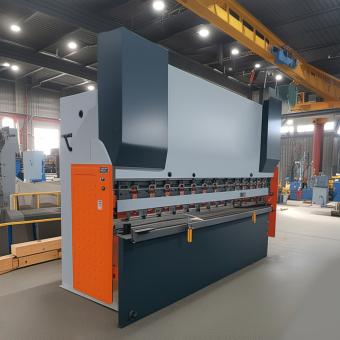 Plate bending press bed