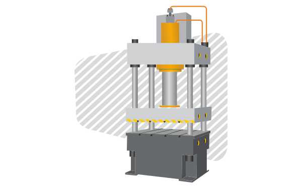 Four-column hydraulic presses