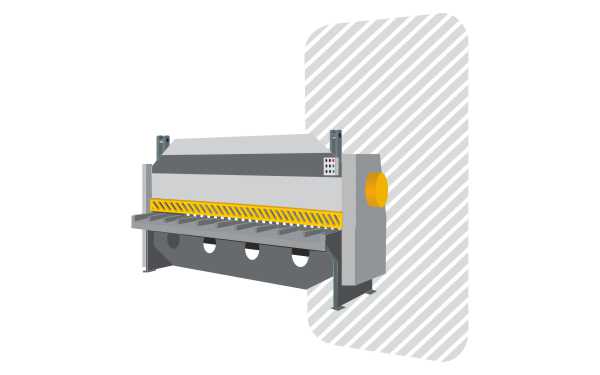 Electromechanical guillotine shears