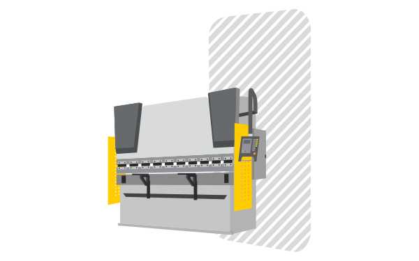 Sheet metal bending presses