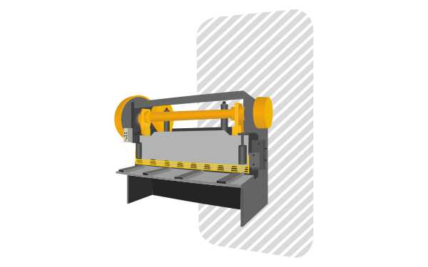 Pneumatic guillotine shears